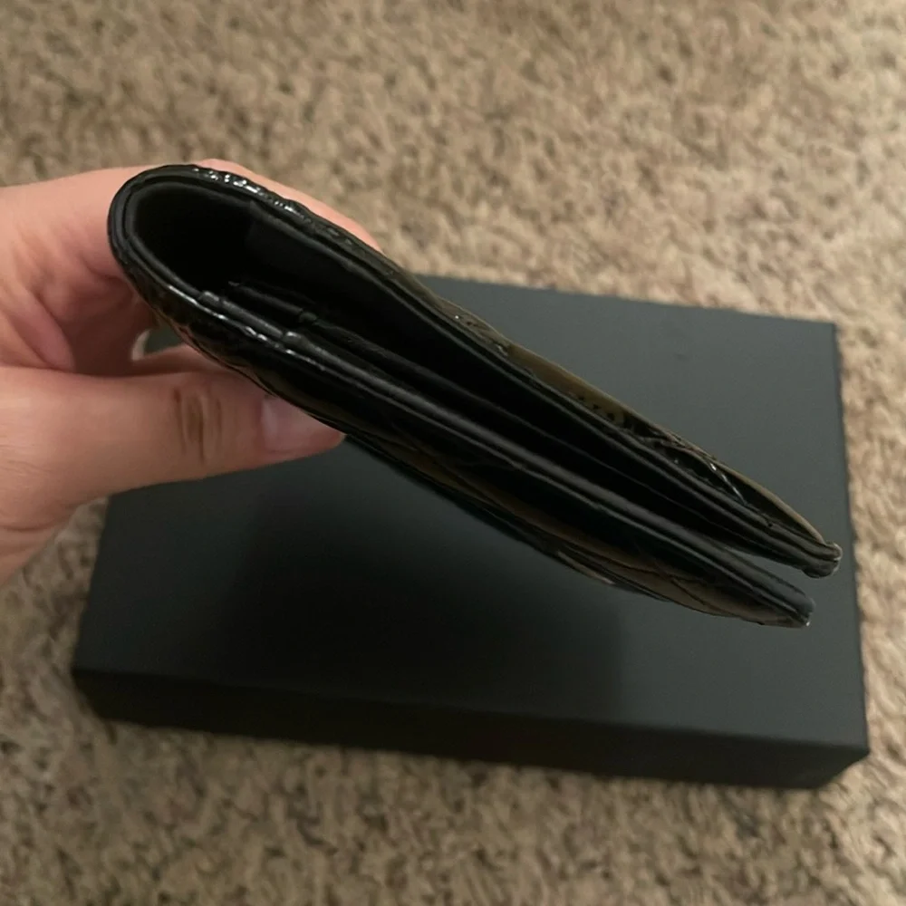 Chanel Black Patent Leather Wallet - Picture 13 of 13